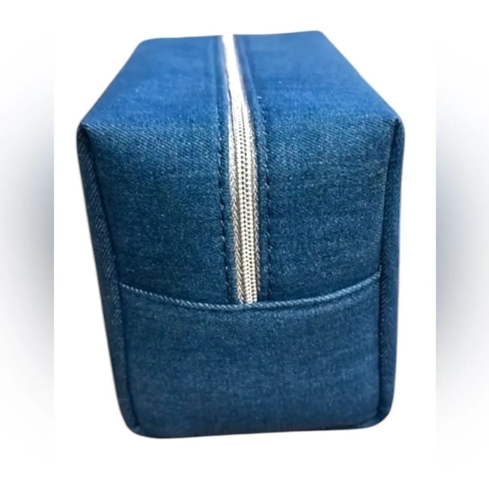 Dior Blue Cosmetic Bag